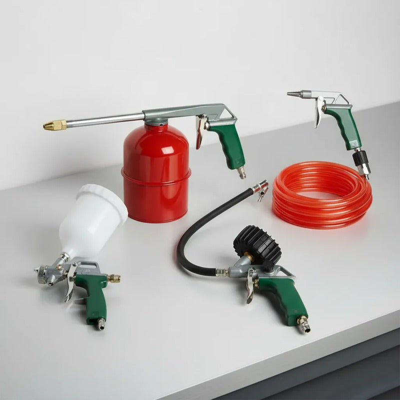 Kit Montana Para Compresores / 5 Piezas / 4 Funcionalidades
