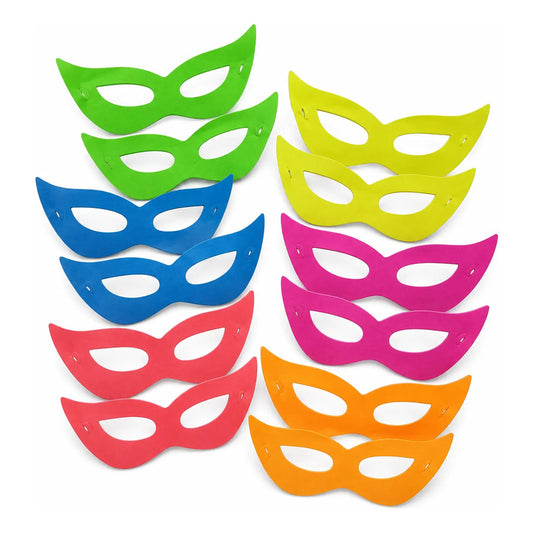 Antifaz Colores Fluo