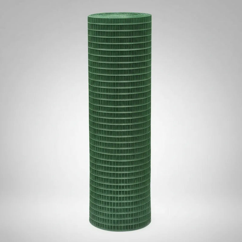 Malla Electrosoldada Con Pvc Verde