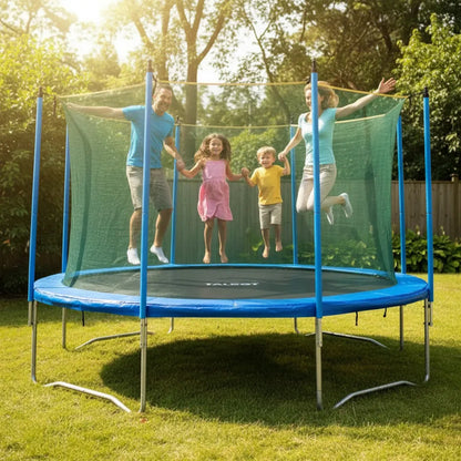 Cama Elástica Con Red De Protección