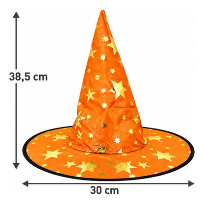 Sombrero De Bruja Estrellas
