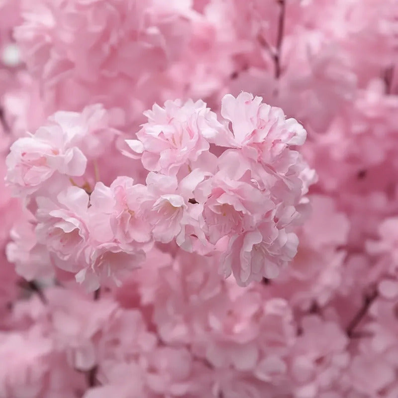 Árbol Artificial Cerezo Frondoso Con Maceta