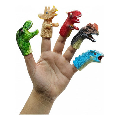 Títeres De Dedos Dinosaurios 7 X 3 cm
