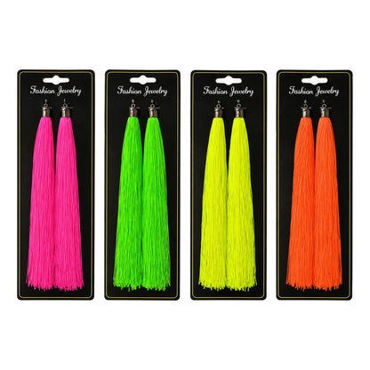 Caravanas Flecos Fluo