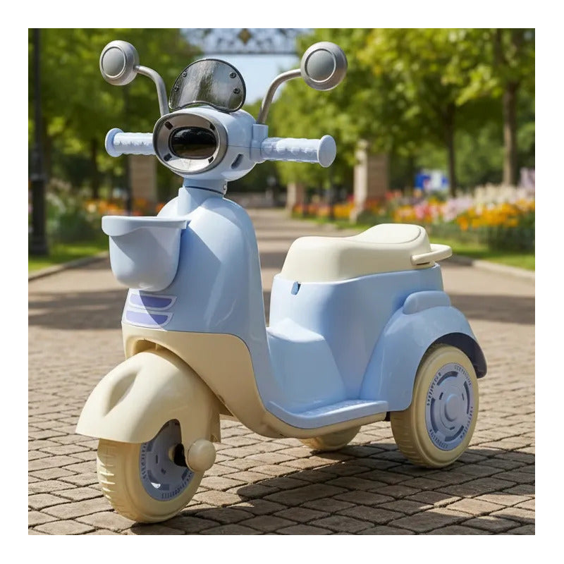Buggy Scooter Moto Con Luz Y Música
