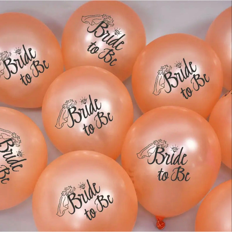 Set De Globos Bride To Be