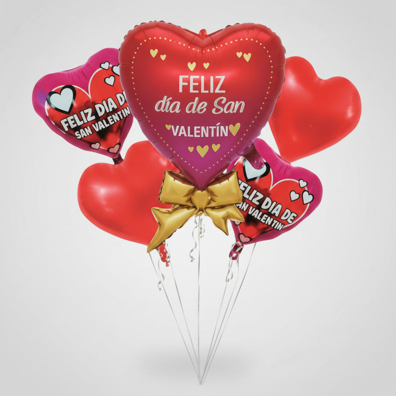 Set De Globos San Valentín