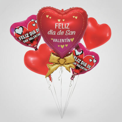 Set De Globos San Valentín