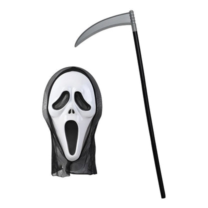 Máscara Scream y Guadaña