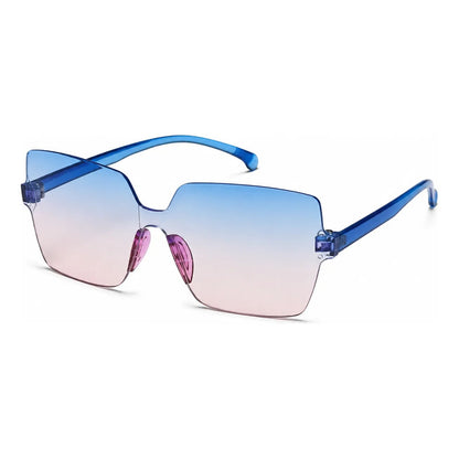 Lentes Estilo Oversize Degradé