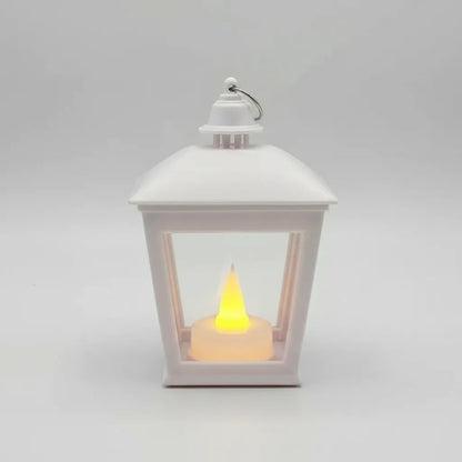 Farol Con Vela Cuadrado Calado
