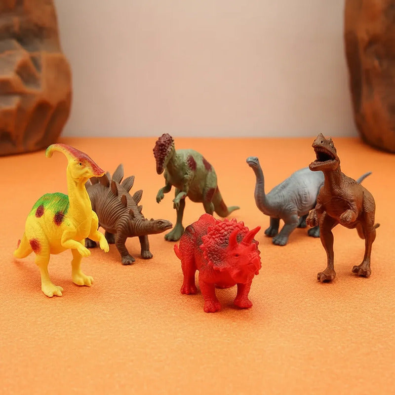 Set De Dinosaurio X6