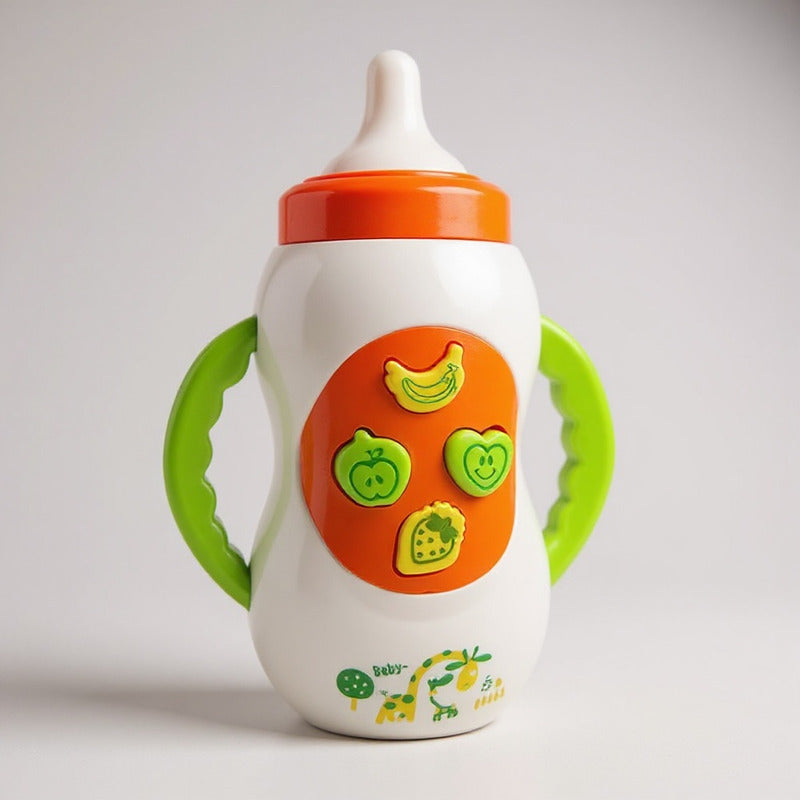 Mamadera Biberón Con Música Verde