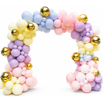 Kit Arco De Globos Pastel