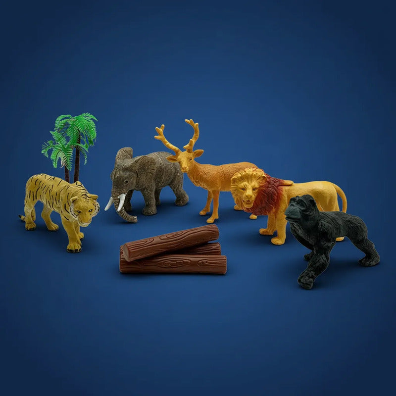 Set De Animales Safari X9