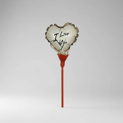 Globo Corazón San Valentín 12 cm