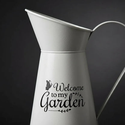 Jarra De Metal Garden