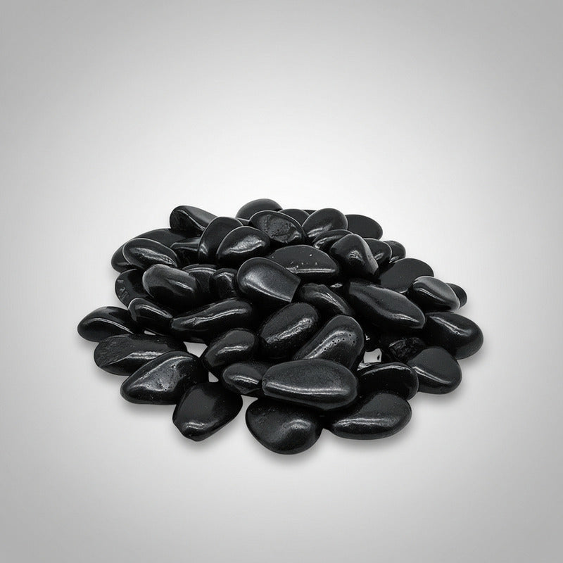 Piedras Lisas Negras 800g