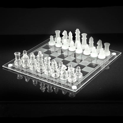 Ajedrez De Vidrio Premium 30 X 30