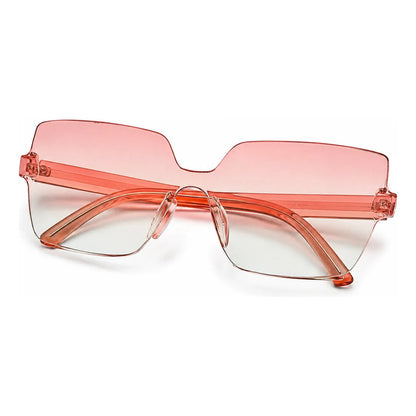 Lentes Estilo Oversize Degradé