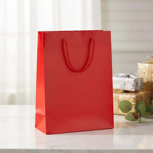 Bolsa De Regalo Lisa Rojo