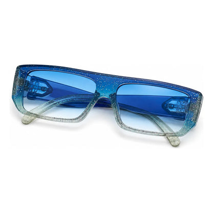 Lentes Rectangulares Con Glitter