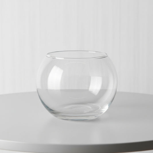 Florero Pecera Vidrio 16 X 14cm