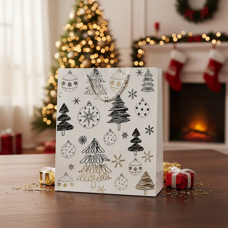 Bolsa De Regalo Navideña