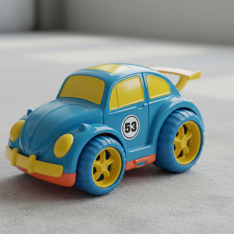 Auto De Juguete Fusca Con Ojos