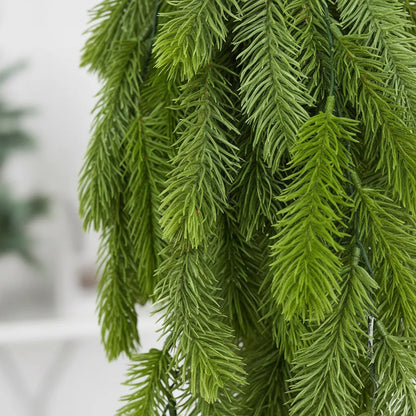 Planta Colgante Pino Frondoso 92 cm