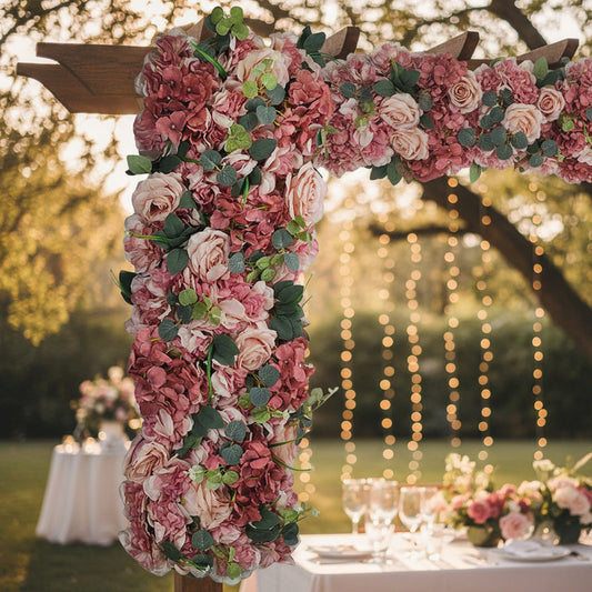 Panel De Rosas Combinadas 88 X 24 cm