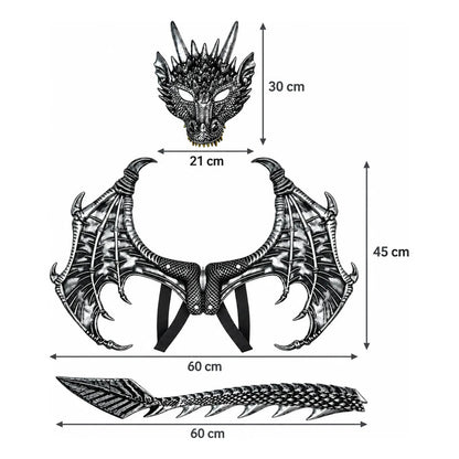 Kit Disfraz Dragón