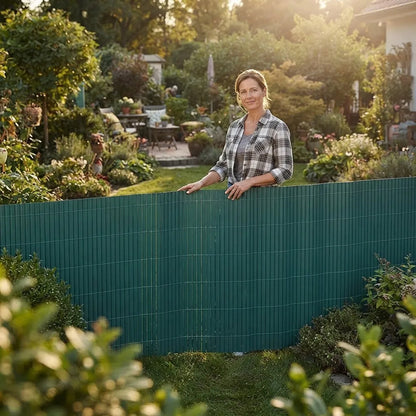 Cerca de PVC Verde
