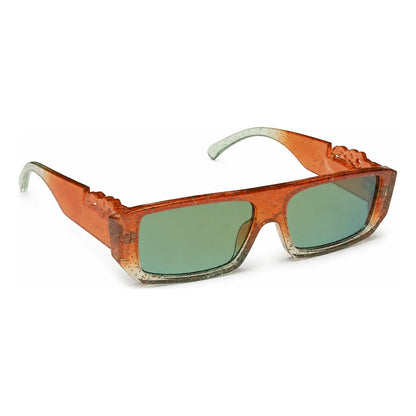 Lentes Rectangulares Con Glitter