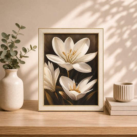 Cuadro De Flores Orquídea