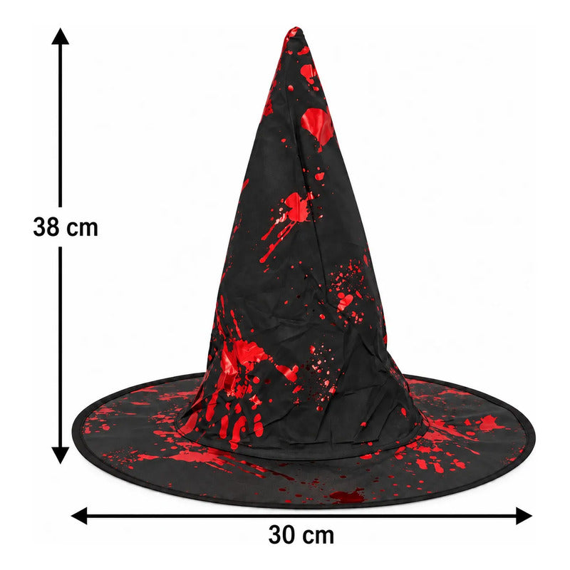 Sombrero de Bruja con Sangre