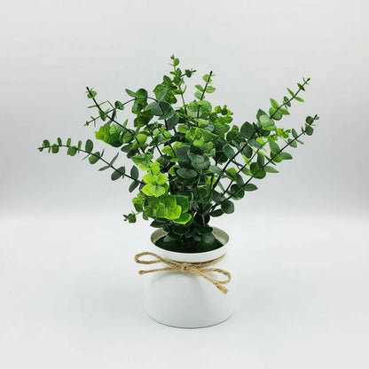 Planta Artificial Eucalipto En Maceta