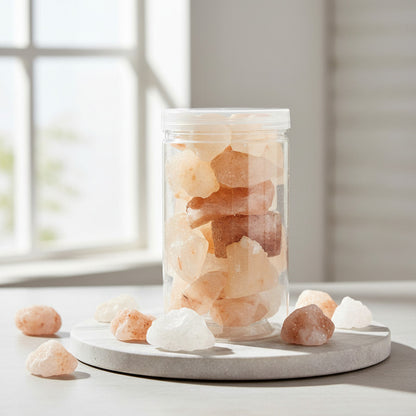 Piedras De Sal En Frasco 800g
