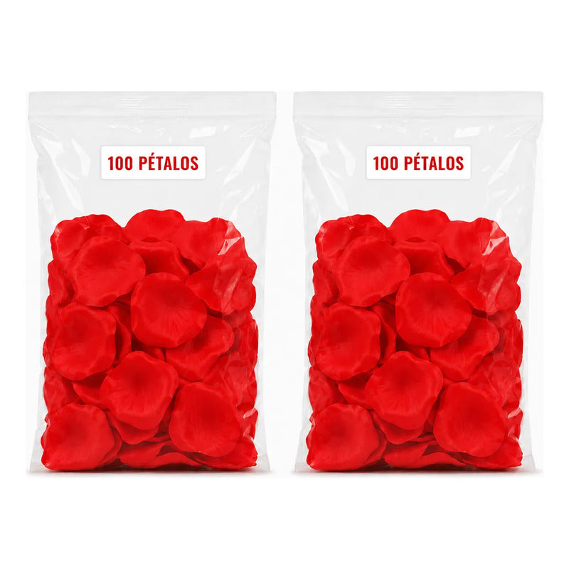 Globos Te Amo con Pétalos Rojos