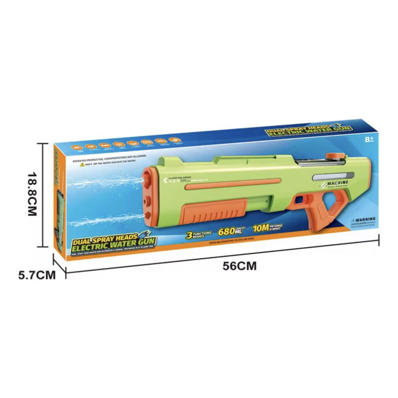 Pistola De Agua A Pila Con Auto Succión 680ml