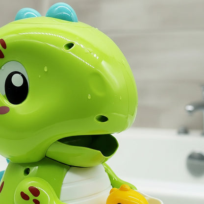 Dinosaurio Lanza Agua Para El Baño Con Ventosa
