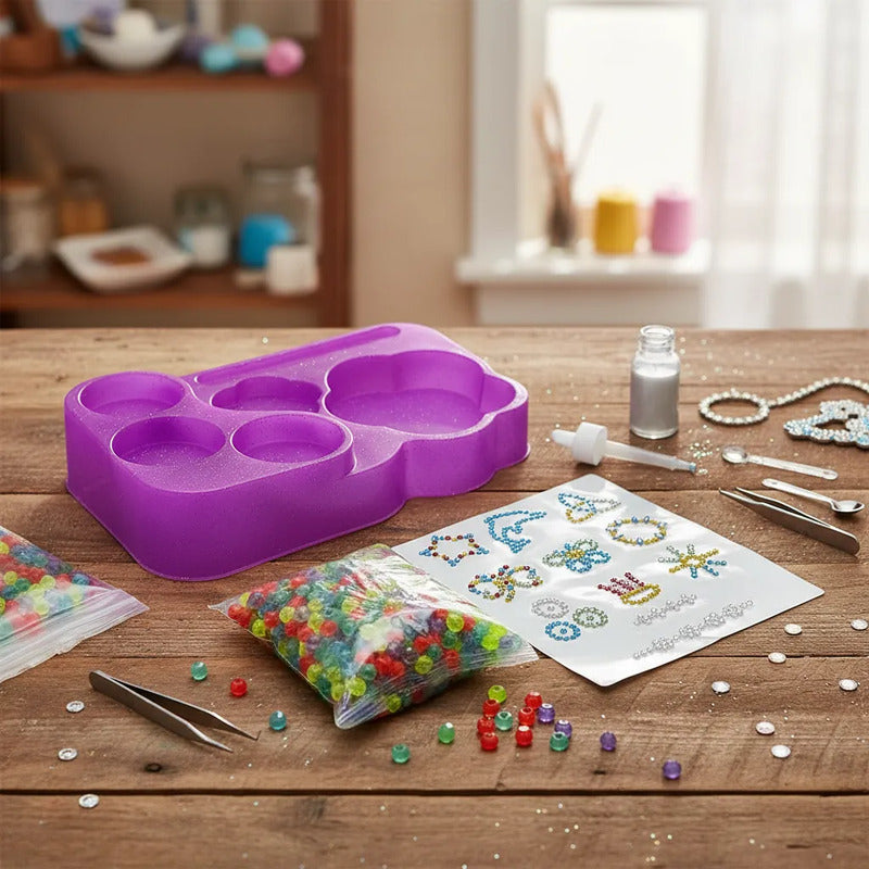 Juego Tattoos Cristal Y Pulseras