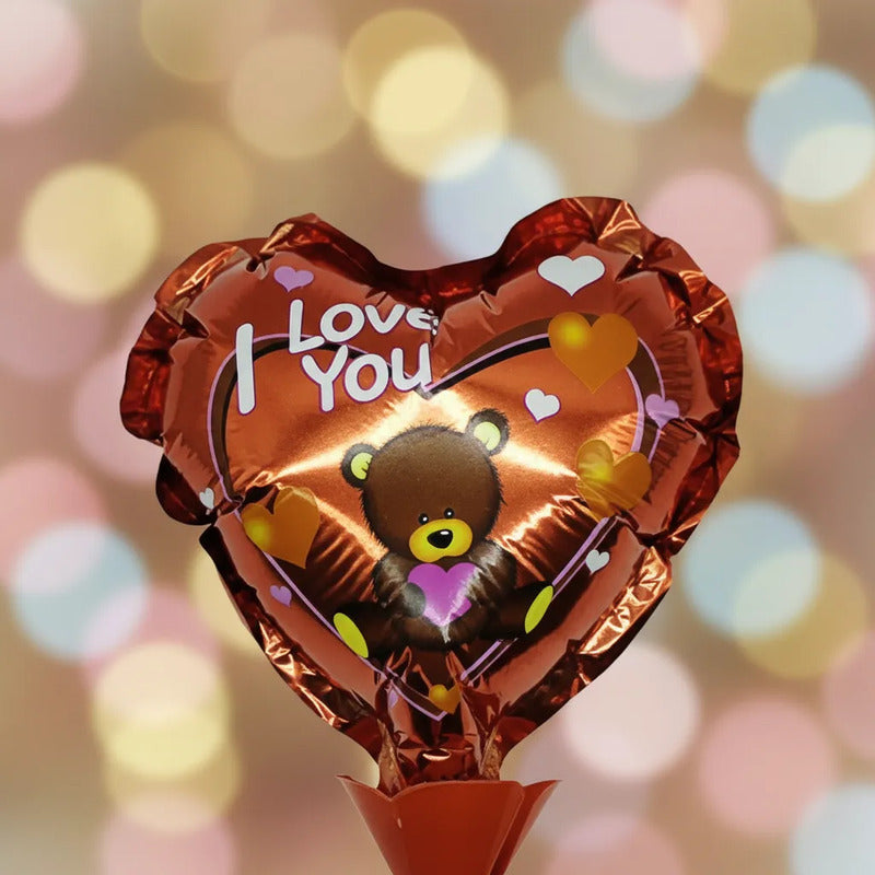 Globo Corazón San Valentín 12 cm