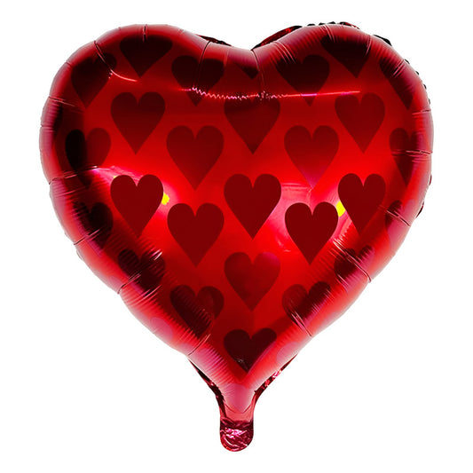 Globo Corazón X3 Unidades 55 X 58cm