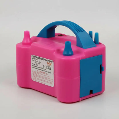 Inflador Eléctrico Para Globos Con 2 Inyectores