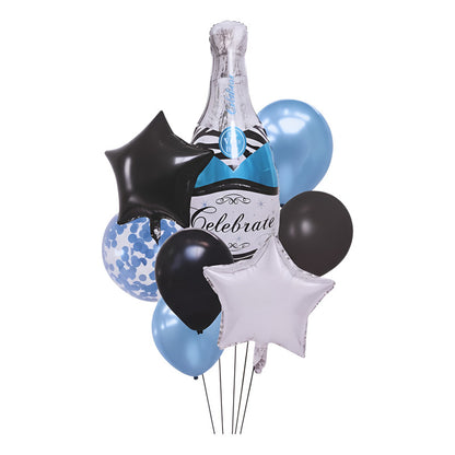 Set De Globos Botella X8