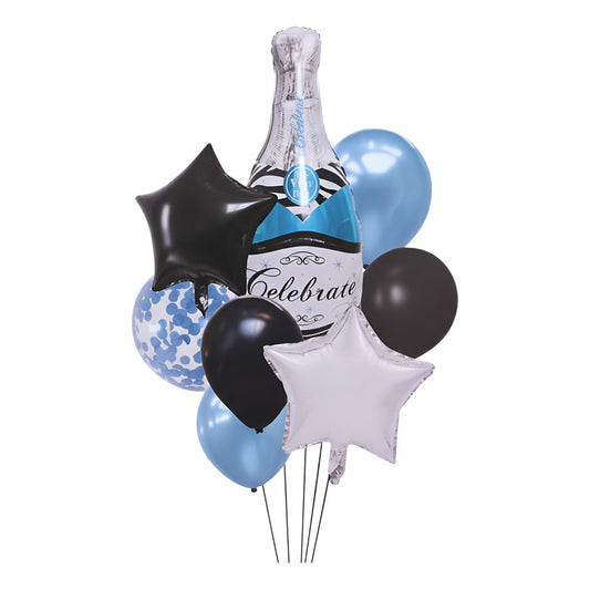 Set De Globos Botella X8