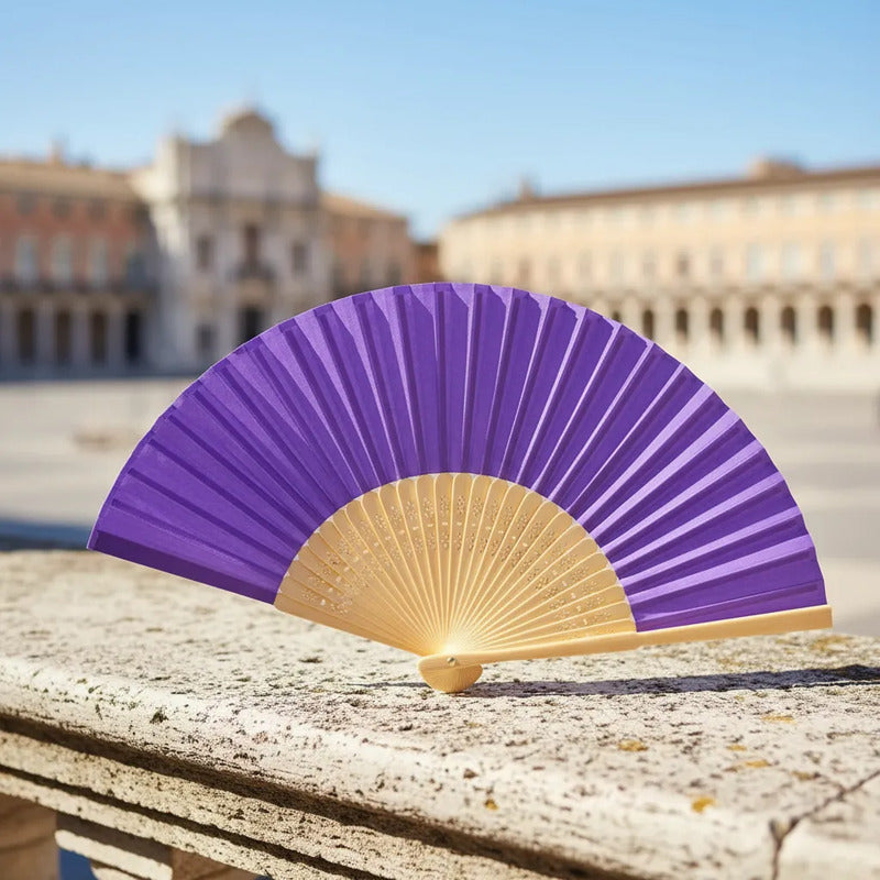 Abanico Liso De Papel