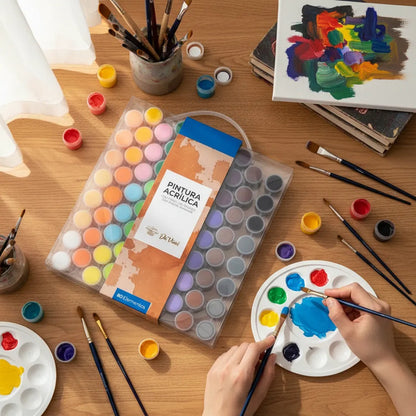 Set De Arte Pintura Acrílica