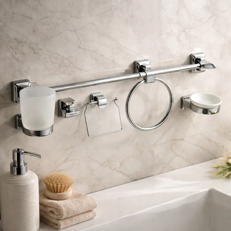 Kit Accesorios Completo Para Baño 6 Piezas